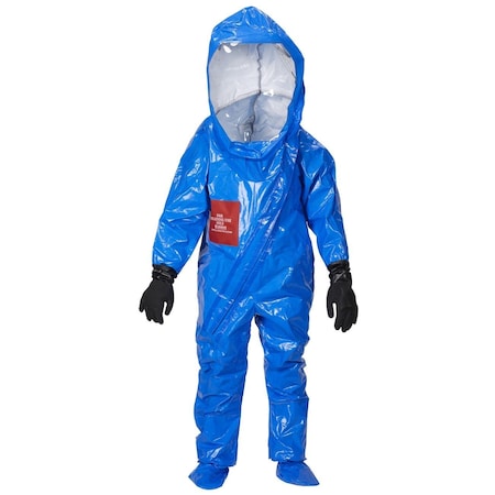Lakeland Suit, INT497B, Interceptor, Chemical, Medium, Blue INT497B-M